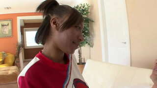 Preto adolescente cheerleaders fodida pelo branco do treinador de futebol