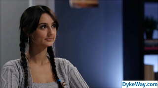 Lesbian, naravnost dekle in učitelj Lesbian, naravnost dekle in učitelj